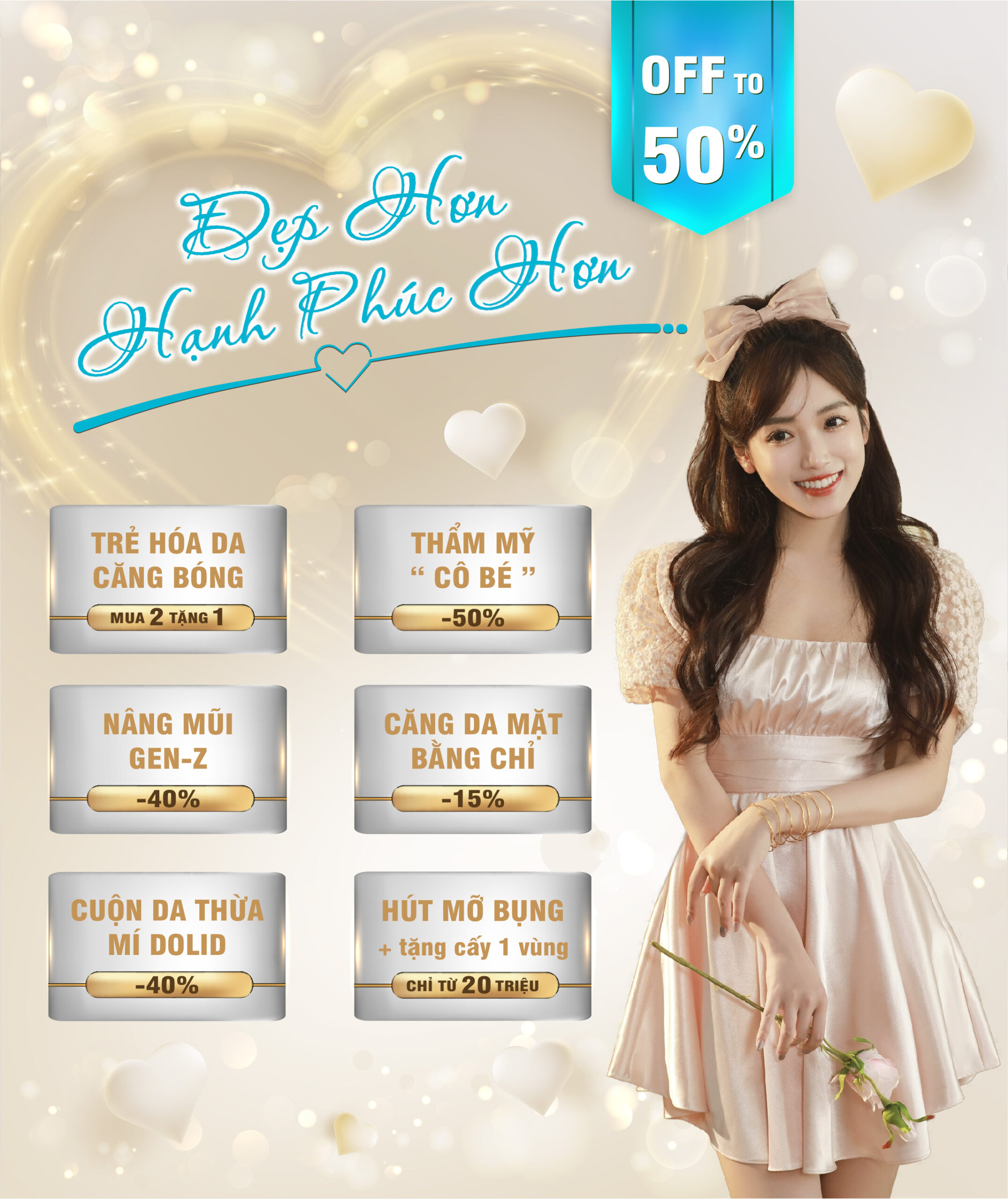 Ưu đãi tháng 11 | Đẹp hơn hạnh phúc hơn