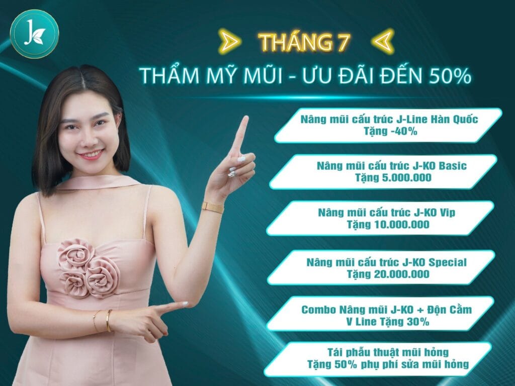 Ưu đãi mũi Tháng 7
