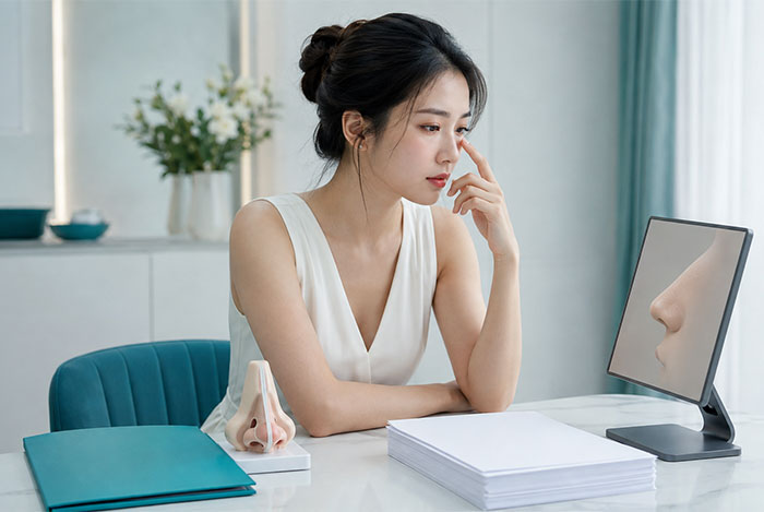 Băn khoăn về giá nâng mũi sụn sườn