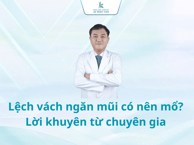 lệch vách ngăn mũi có nên mổ