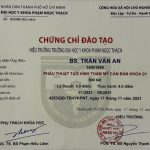 Bác sĩ An, chứng nhận bệnh viện Phạm Ngọc Thạch