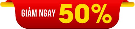 Giảm ngay 50%