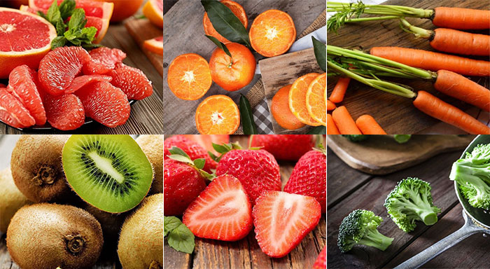 Sửa mũi nên ăn nhiều thực phẩm giàu vitamin