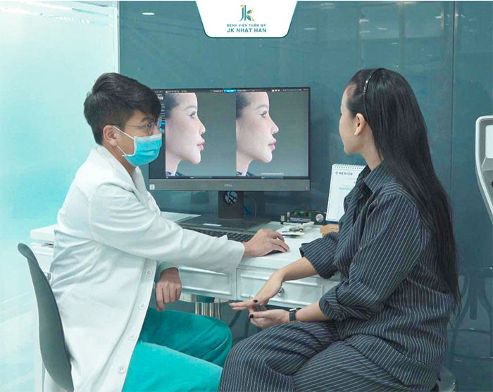 Vectra-XT máy mô phỏng hình dáng mũi sau khi chỉnh sửa