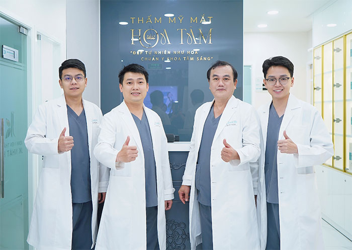 thẩm mỹ mắt hoa tâm