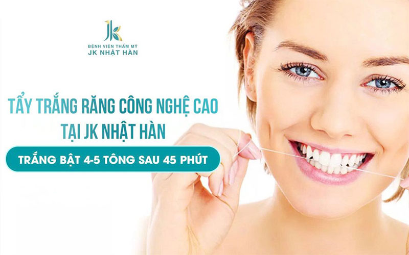 Tẩy trắng răng JK Nhật Hàn