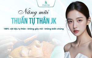 Nâng mũi trung bì thuần tự thân