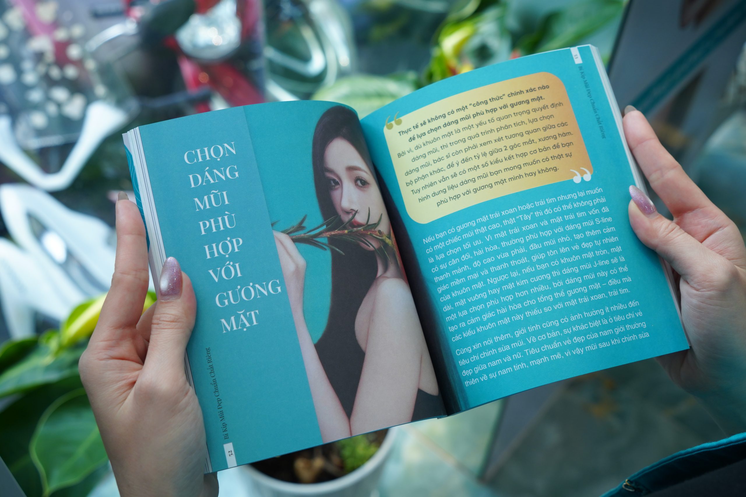 Sách "Bí kíp mũi đẹp chuẩn chất riêng"