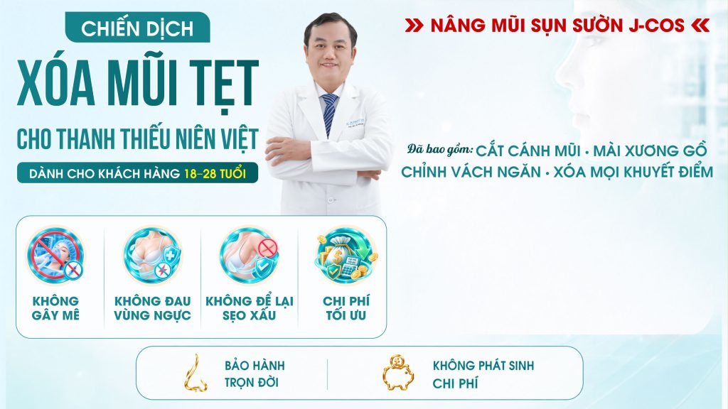 Xóa mũi tẹt cho thanh thiếu niên