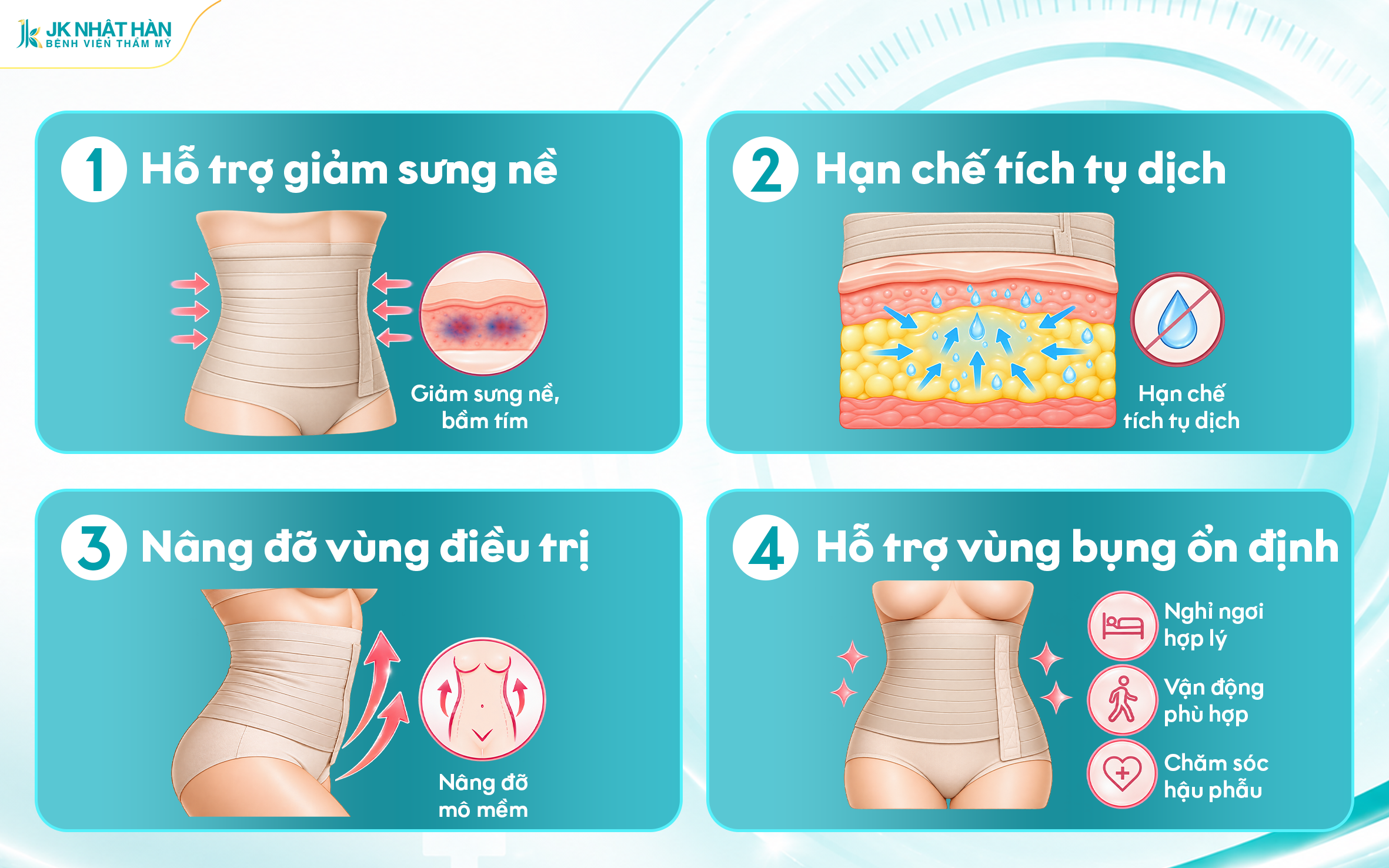 Vì sao cần đeo gen bụng sau khi hút mỡ công nghệ cao?
